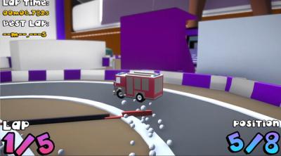 Screenshot of Just Drive a Lil: It's a Mini Racing Game!