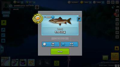Capture d'écran de Just Fishing