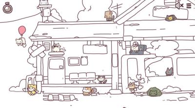 Screenshot of Just Waiting Cats
