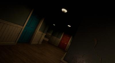 Screenshot of KAGIDOKO: A Deep Learning Horror Game