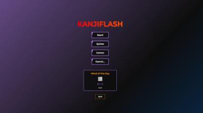 Screenshot of KanjiFlash