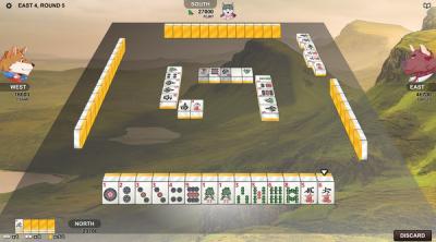 Screenshot of Kemono Mahjong
