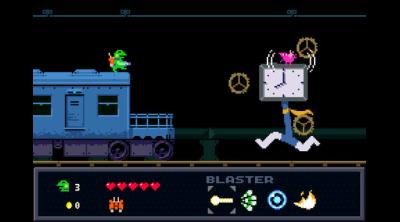 Capture d'écran de Kero Blaster