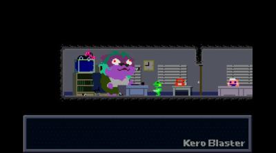 Screenshot of Kero Blaster
