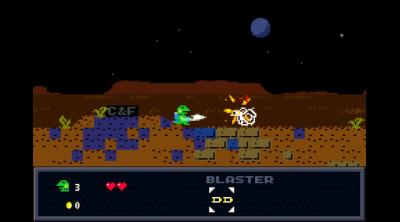 Capture d'écran de Kero Blaster