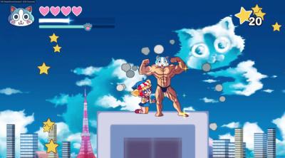 Screenshot of KinnikuNeko: SUPER MUSCLE CAT