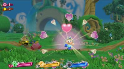 Screenshot of Kirby Star Allies