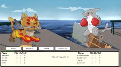 Screenshot of Kittens in Post-Apocalyptic Fantasy San Francisco: Battle School for Only the Most Awesome Monsters
