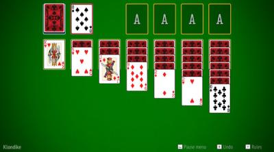 Screenshot of Klondike Solitaire Collection