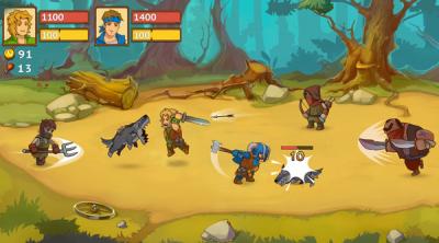 Screenshot of Knights of Braveland