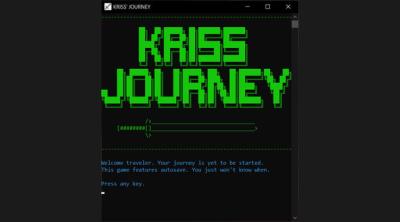 Screenshot of Kriss' Journey