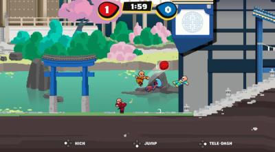 Screenshot of KungFu Kickball