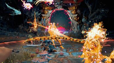 Screenshot of Kunitsu-Gami: Path of the Goddess - Demo