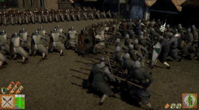 Capture d'écran de La Porte des Fauconniers: Guerre MAdiAvale