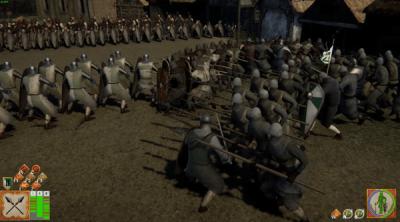 Capture d'écran de La Porte des Fauconniers: Guerre Medievale