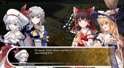 Screenshot of LABYRINTH OF TOUHOU - GENSOKYO AND THE HEAVEN-PIERCING TREE