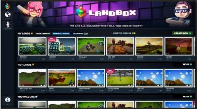 Screenshot of LandBox
