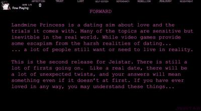 Screenshot of Landmine Princess