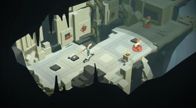 Screenshot of Lara Croft GO