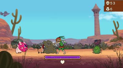 Screenshot of Last Stance: A JuVentures Game