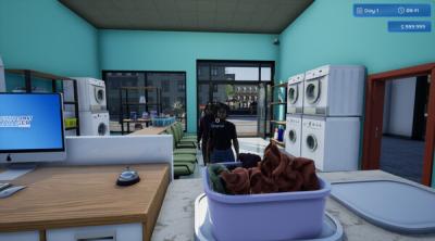 Screenshot of Laundromat Manager Simulator