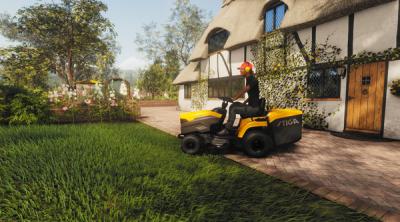 Screenshot of Lawn Mowing Simulator