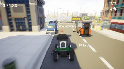 Screenshot of Lawnmower Game: Racing