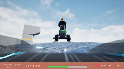 Screenshot of Lawnmower Game: Space Race