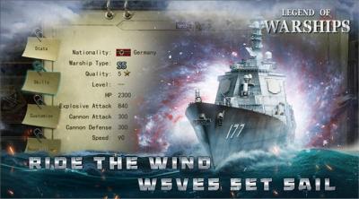 Screenshot of League of Battleship: Sea Warfare
