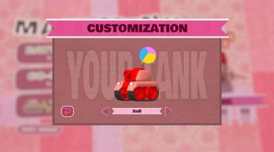 Capture d'écran de League of Felt Tanks: Together