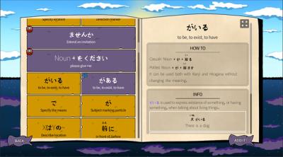 Screenshot of Learn Japanese: Yuke and the Book of Yokai