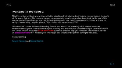 Screenshot of Learn Programming: Python - Remake