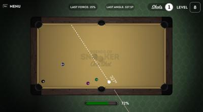 Screenshot of Legends of Snooker: One Shot
