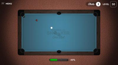 Screenshot of Legends of Snooker: One Shot