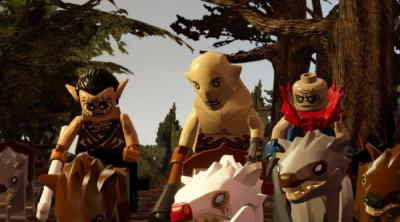 Capture d'écran de LEGO The Hobbit