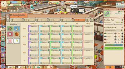 Screenshot of Let's School Homeroom