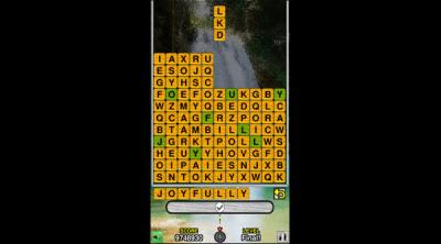 Screenshot of LettersFall 110a - 100 FREE Word Game!