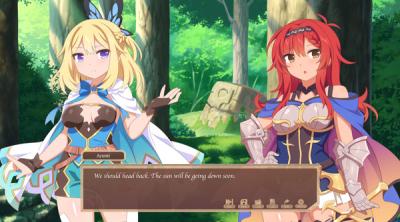 Screenshot of Leveling up girls in another world