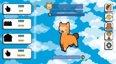 Screenshot of Lhama Clicker Prologue