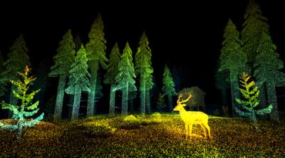 Screenshot of LiDAR Exploration Program