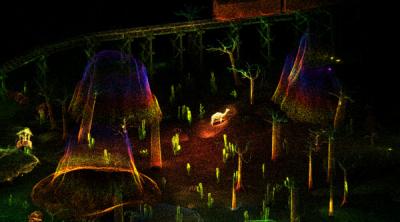 Screenshot of LiDAR Exploration Program
