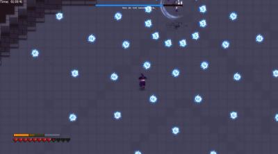 Screenshot of Little Fire Girl Fights Final Boss acaaccaBoss!