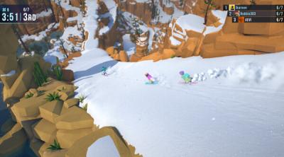 Screenshot of Lonely Mountains: Snow Riders