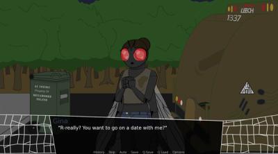 Screenshot of Lovebugz: An Anthro Insect Dating Sim