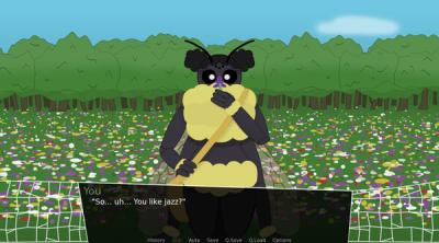 Screenshot of Lovebugz: An Anthro Insect Dating Sim