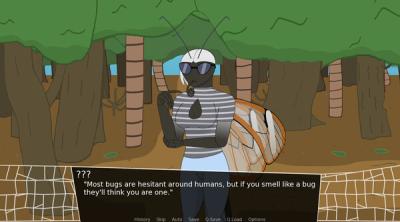 Screenshot of Lovebugz: An Anthro Insect Dating Sim