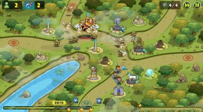 Screenshot of Luna & Monsters TD -The deprived magical kingdom-