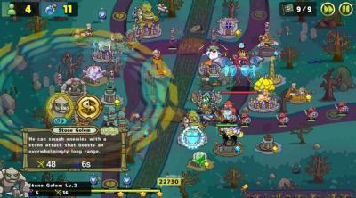 Screenshot of Luna & Monsters TD -The deprived magical kingdom-