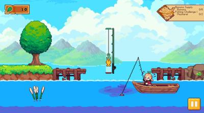 Screenshot of Luna's Fishing Garden