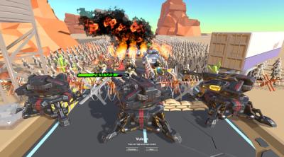 Screenshot of Mad Tanks